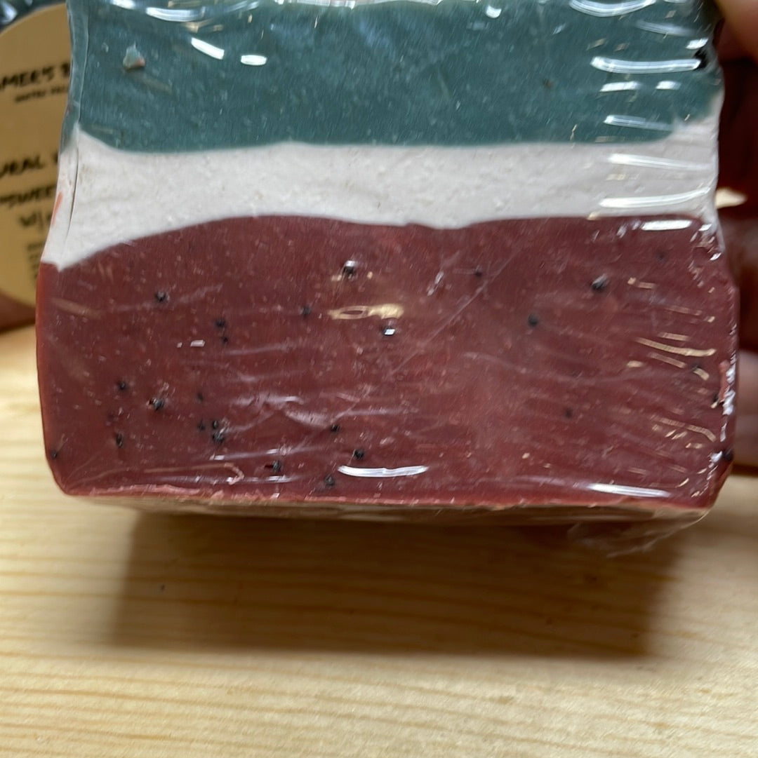 Homemade Sweet Watermelon Soap w/Coconut milk