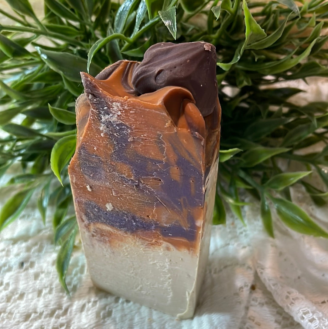 Homemade “Vanilla/Berry Coconut Milk Soap