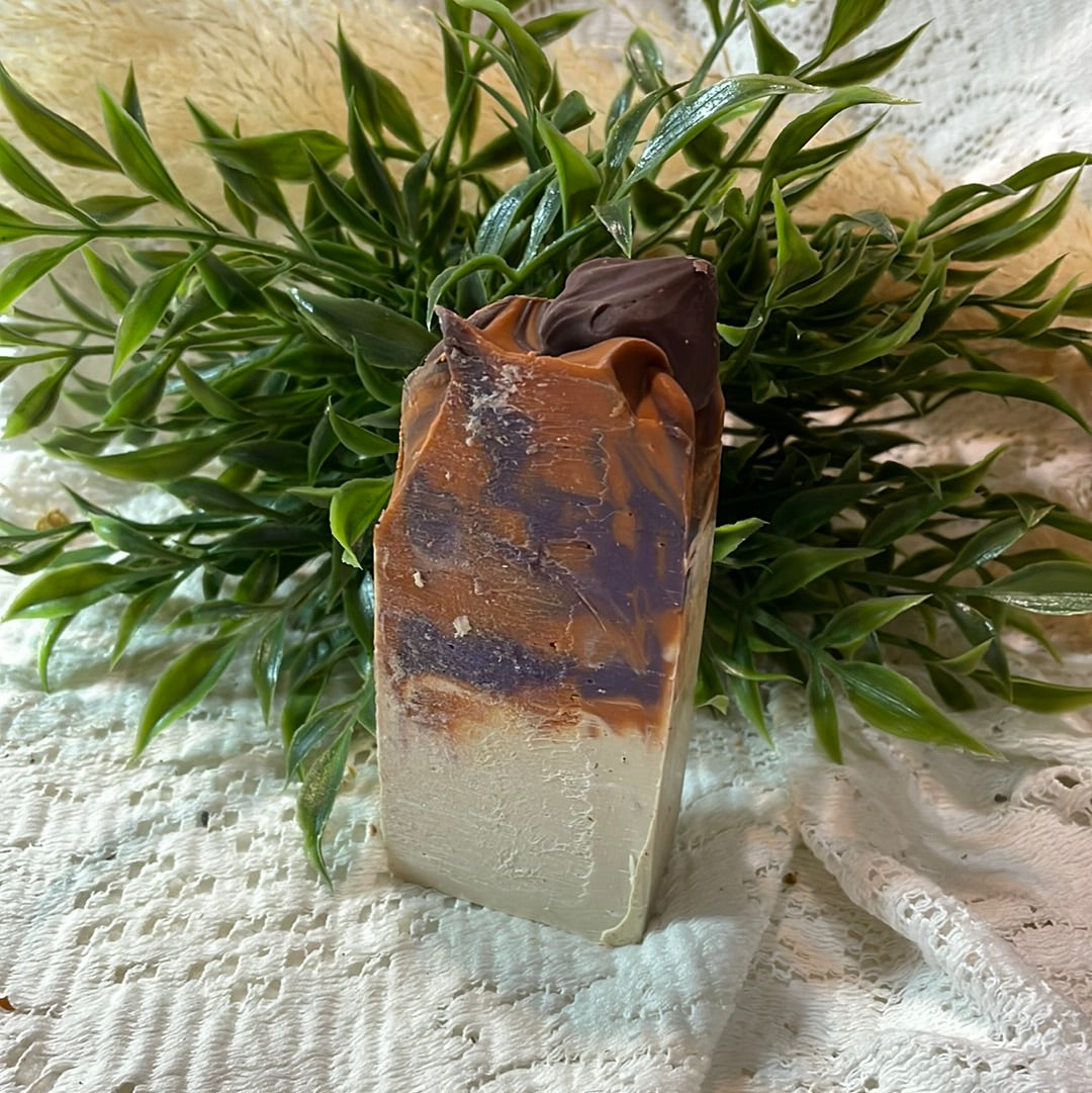 Homemade “Vanilla/Berry Coconut Milk Soap