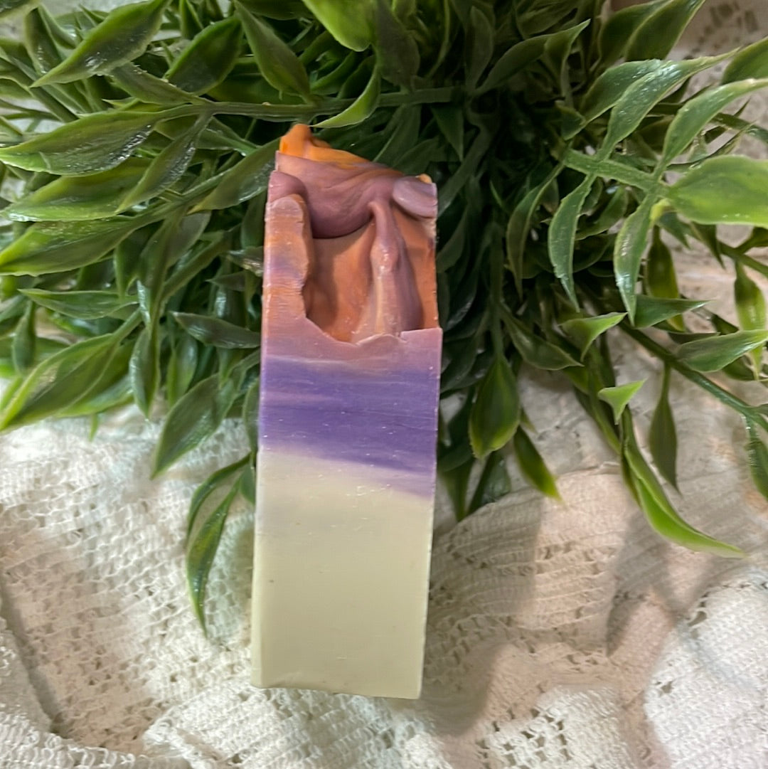 Natural Homemade Soap "Cosmic Swirl"