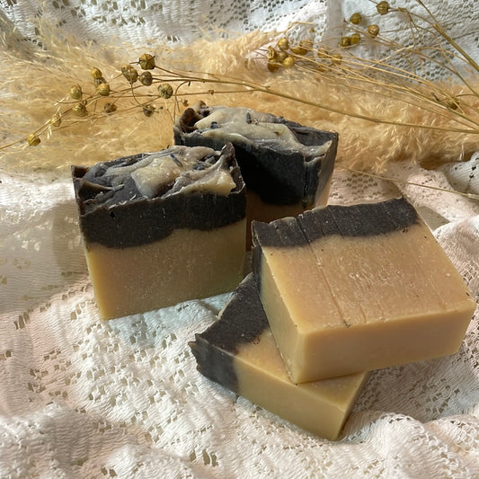 Natural Homemade Soap "Lavender" with Goats Milk